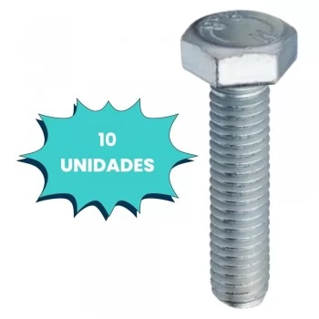 PARAFUSO SEXTAVADO 10 X 30MM MA ACO 8.8 (CX 10 UNIDADES)