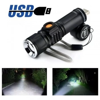 MINI LANTERNA MANUAL LED RECARREGAVEL BM-8411 / BM-8422 B-MAX