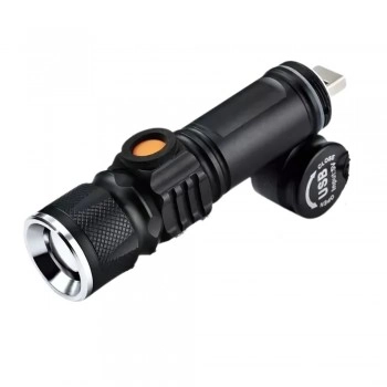 MINI LANTERNA MANUAL LED RECARREGAVEL BM-8411 / BM-8422 B-MAX