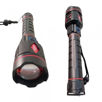 LANTERNA MANUAL LED E BATERIA RECARREGAVEL BM8503 B-MAX