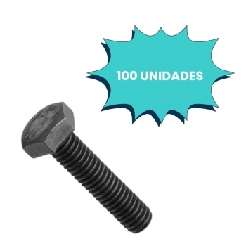 PARAFUSO SEXTAVADO 8 X 30MM MA ACO 8.8 (CX 100 UNIDADES)