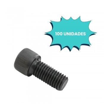 PARAFUSO ALLEN C/ CABECA CILINDRICA 3 X 10MM MA ACO (CX 100 UNIDADES)