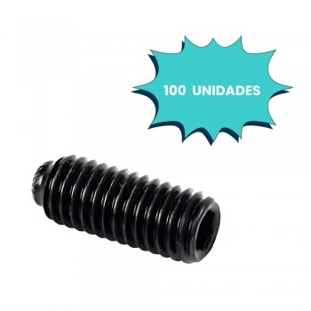 PARAFUSO ALLEN S/ CABECA 10 X 12MM MA ACO (CX 100 UNIDADES)