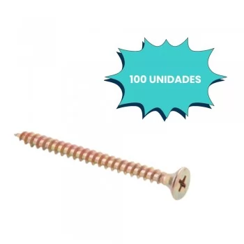 PARAFUSO MAD C/CHATA 5,0X60 CHIPBOARD PH (CX 100 UNIDADES)