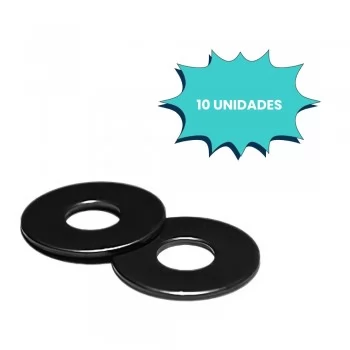ARRUELA LISA 1″ POLIDO (CX 10 UNIDADES)