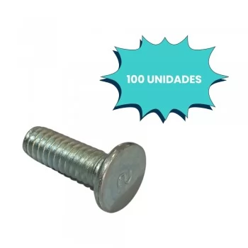 PARAFUSO MAQUINA CABECA LENTILHA AUTOTRAVANTE 1/4 X 1/2″ ELETROCALHA  (CX 100 UNIDADES)