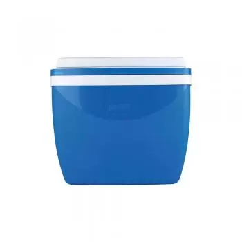 CAIXA TERMICA 18 LITROS AZUL C/ ALÇA E SUPORTE - MOR