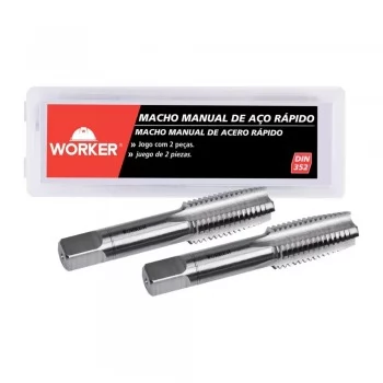MACHO MANUAL M6 X 1,0MM (JG 2PCS) - WORKER